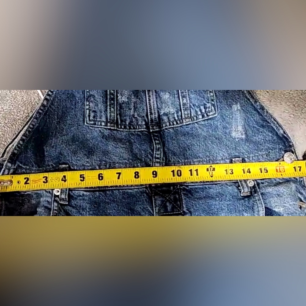 We The Free light blue denim overalls - Picture 5 of 5